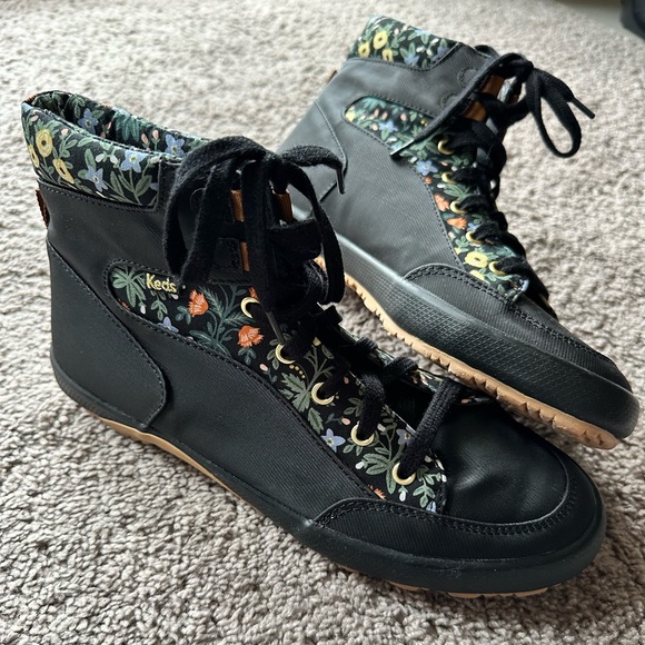 Keds X Rifle Paper Co. Scout Boots - Picture 1 of 5